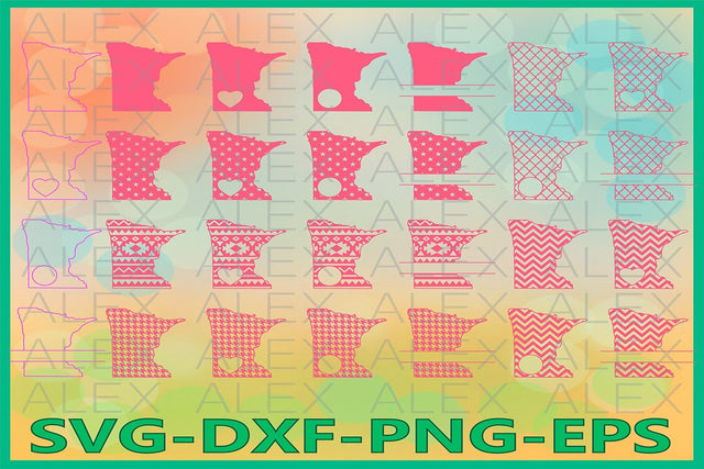 Minnesota State SVG SVG AlexSVGStudio 