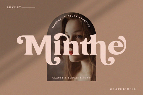 Minthe - Serif Font Font Graphicxell 