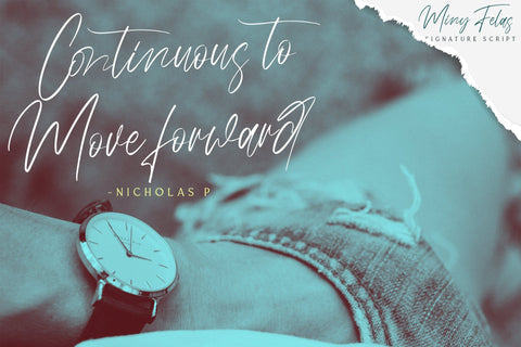 Miny Fellas - Modern Handwritten Font Font StringLabs 