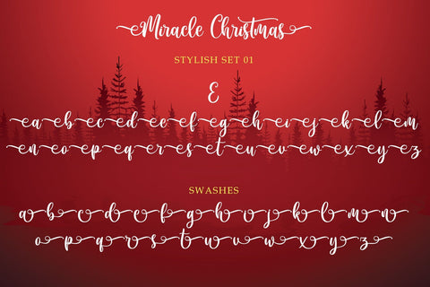 Miracle Christmas Font Madatype Studio 