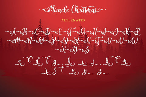 Miracle Christmas Font Madatype Studio 