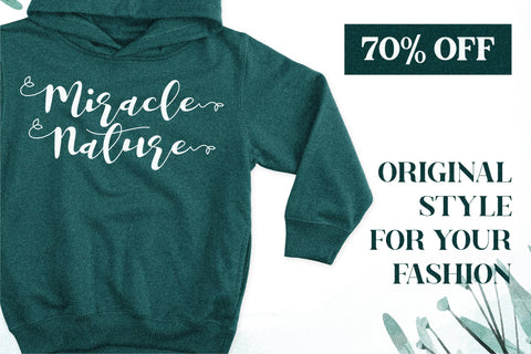 Miracle Nature Font Letterena Studios 