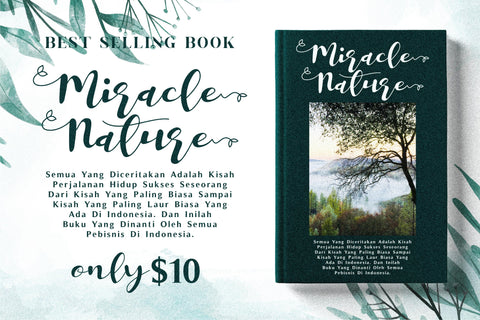 Miracle Nature Font Letterena Studios 
