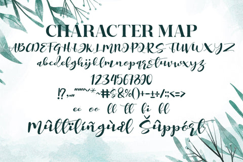 Miracle Nature Font Letterena Studios 