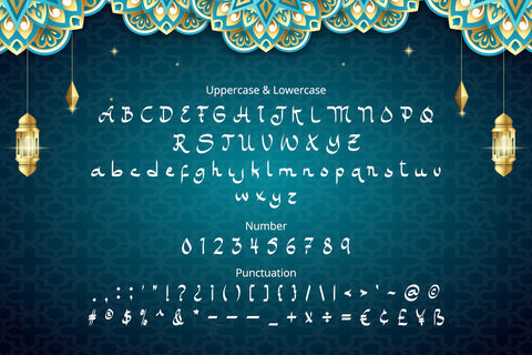 Miracle Ramadhan - Arabic Style Font Font Alpaprana Studio 