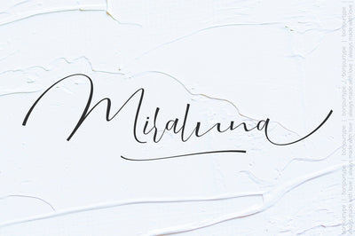 Miraluna | Stylized Font BonjourType 