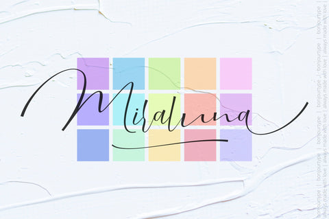 Miraluna | Stylized Font BonjourType 