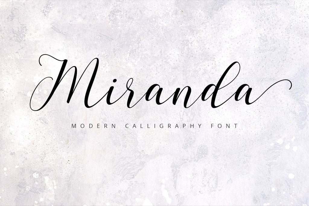 Miranda Script - So Fontsy