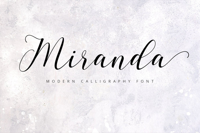 Miranda Script So Fontsy   Miranda Script Font Fadeline Std 791733 800x 