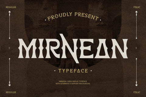 MIRNEAN Typeface Font Storytype Studio 