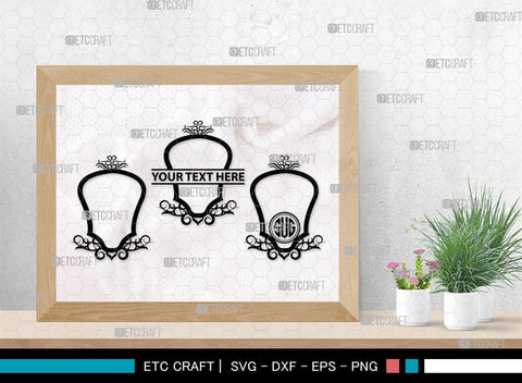 Mirror Monogram, Mirror Silhouette, Mirror SVG, Compact Mirror Svg, Hand Mirror Svg, Fashion Svg, SB00204 SVG ETC Craft 