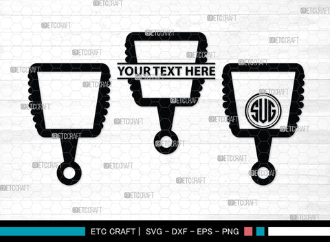 Mirror Monogram, Mirror Silhouette, Mirror SVG, Compact Mirror Svg, Hand Mirror Svg, Fashion Svg, SB00204 SVG ETC Craft 