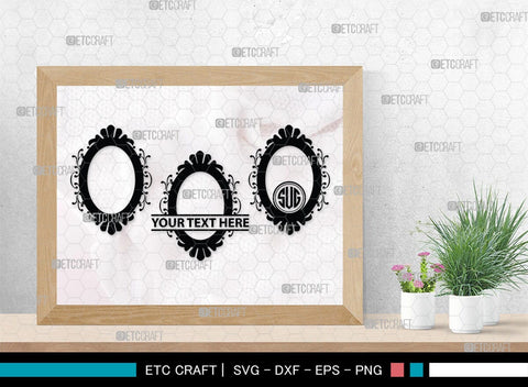 Mirror Monogram, Mirror Silhouette, Mirror SVG, Compact Mirror Svg, Hand Mirror Svg, Fashion Svg, SB00204 SVG ETC Craft 