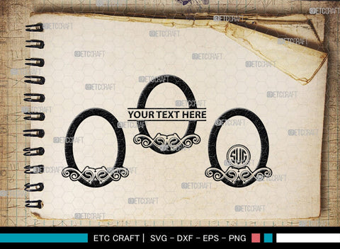 Mirror Monogram, Mirror Silhouette, Mirror SVG, Compact Mirror Svg, Hand Mirror Svg, Fashion Svg, SB00204 SVG ETC Craft 