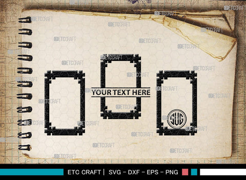 Mirror Monogram, Mirror Silhouette, Mirror SVG, Compact Mirror Svg, Hand Mirror Svg, Fashion Svg, SB00204 SVG ETC Craft 