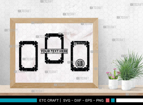 Mirror Monogram, Mirror Silhouette, Mirror SVG, Compact Mirror Svg, Hand Mirror Svg, Fashion Svg, SB00204 SVG ETC Craft 