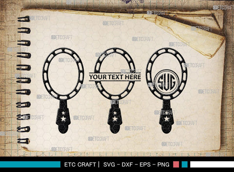Mirror Monogram, Mirror Silhouette, Mirror SVG, Compact Mirror Svg, Hand Mirror Svg, Fashion Svg, SB00204 SVG ETC Craft 