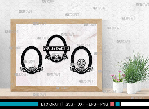 Mirror Monogram, Mirror Silhouette, Mirror SVG, Compact Mirror Svg, Hand Mirror Svg, Fashion Svg, SB00204 SVG ETC Craft 