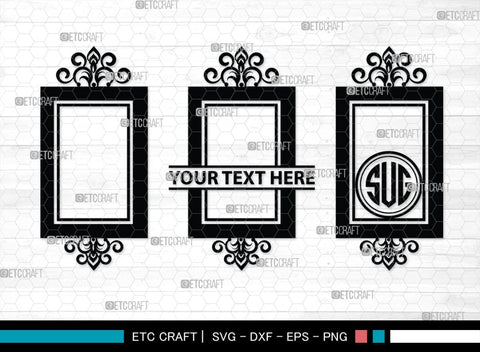Mirror Monogram, Mirror Silhouette, Mirror SVG, Compact Mirror Svg, Hand Mirror Svg, Fashion Svg, SB00204 SVG ETC Craft 