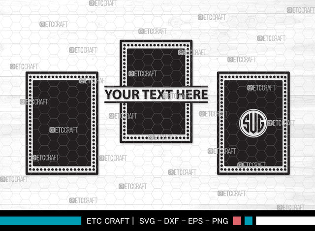 Mirror Monogram SVG, Mirror Svg, Mirror Frame Svg, Compact Mirror Svg, Hand Mirror Svg, Cosmetic Mirror Svg, Fashion Svg, Mirror Monogram SVG ETC Craft 