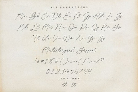 Miserable Emillia Font Allouse.Studio 