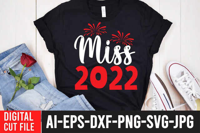 Miss 2022 SVG Cut File SVG BlackCatsMedia 