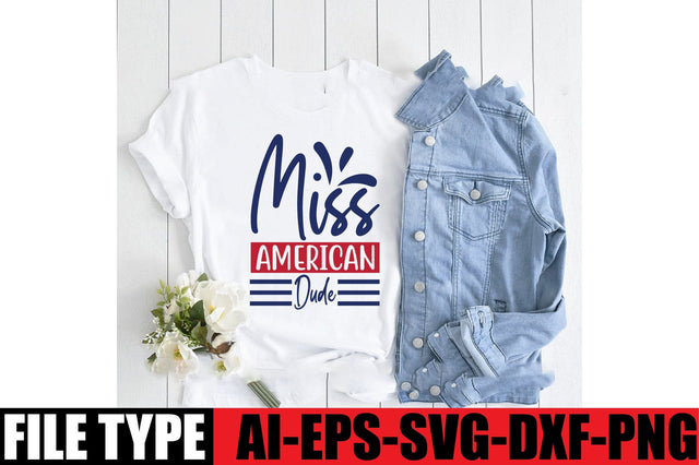 Miss American Dude SVG SVGista 
