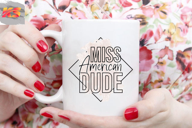 Miss American Dude SVG SVGista 