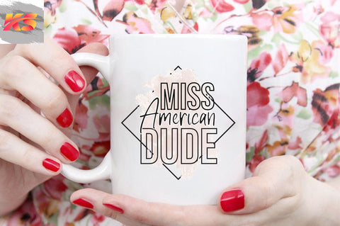 Miss American Dude SVG SVGista 