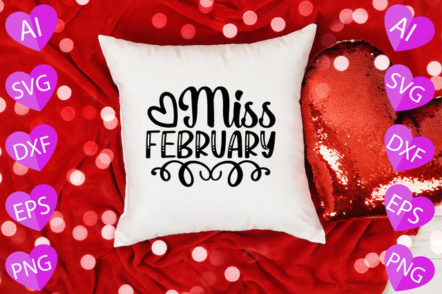 Miss February SVG CraftlabSvg29 