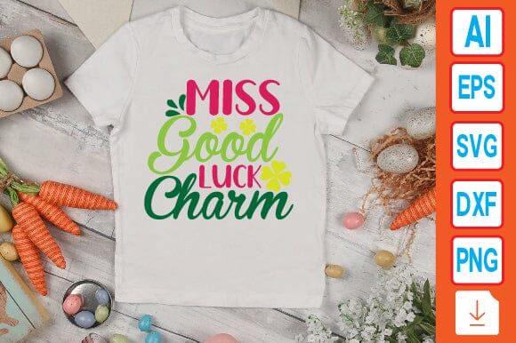 Miss Good Luck Charm SVG Craftlabsvg24 