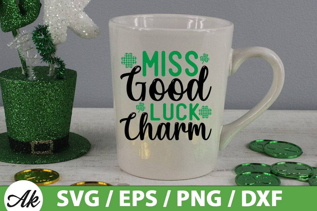 Miss good luck charm SVG - So Fontsy