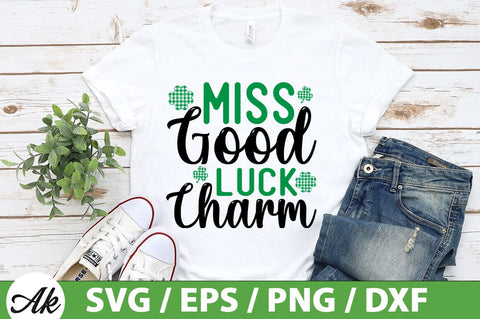Miss good luck charm SVG SVG akazaddesign 