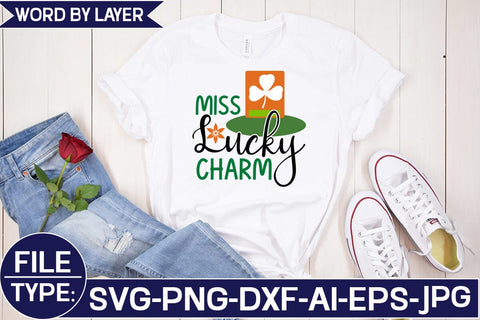 Miss Lucky Charm SVG Cut File SVG Studio Innate 