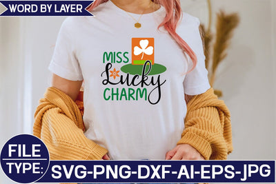 Miss Lucky Charm SVG Cut File SVG Studio Innate 
