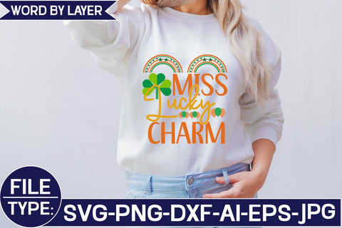 Miss Lucky Charm SVG Cut File SVG Studio Innate 