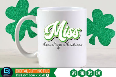 Miss lucky charm SVG SVG DESIGNISTIC 