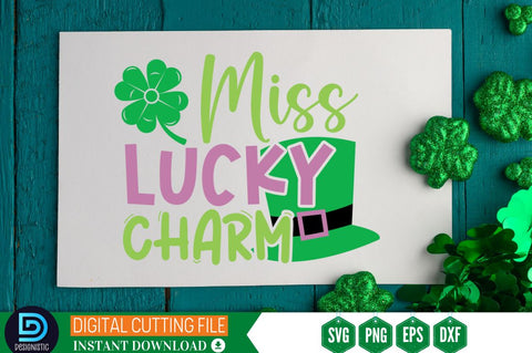 Miss Lucky charm SVG SVG DESIGNISTIC 