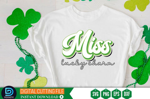 Miss lucky charm SVG SVG DESIGNISTIC 