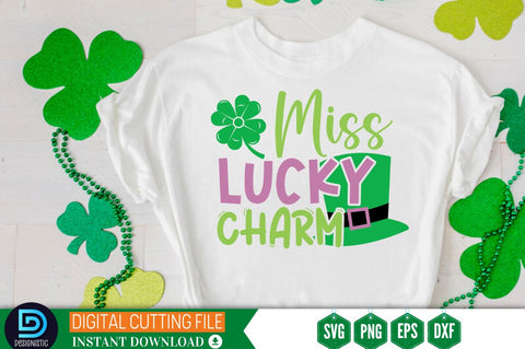 Miss Lucky charm SVG SVG DESIGNISTIC 