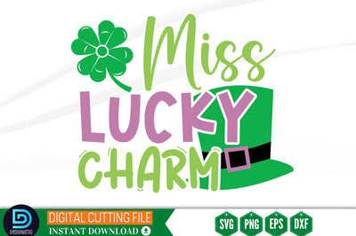 Miss Lucky charm SVG SVG DESIGNISTIC 
