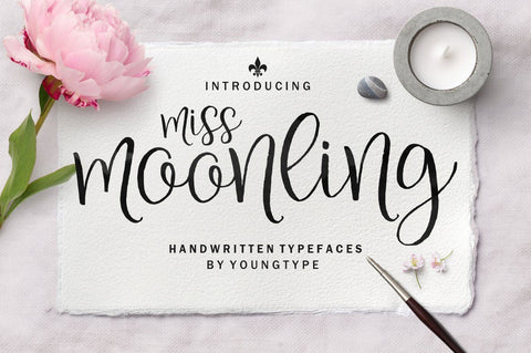 Miss Moonling Font Youngtype 