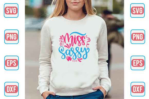 Miss Sassy SVG SVG Creativeart88 