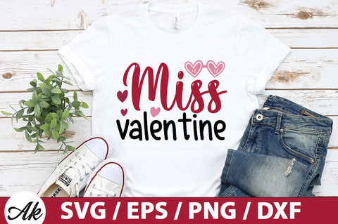 Miss valentine SVG SVG akazaddesign 