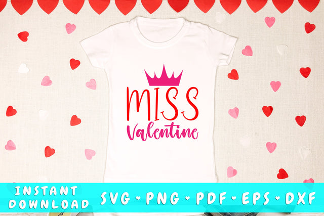 Miss Valentine SVG SVG HappyDesignStudio 
