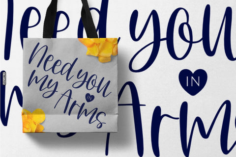 Missed Call - A Fun Handwritten Font Font Epiclinez 