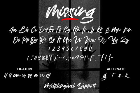 Missing Font Fallen Graphic Studio 