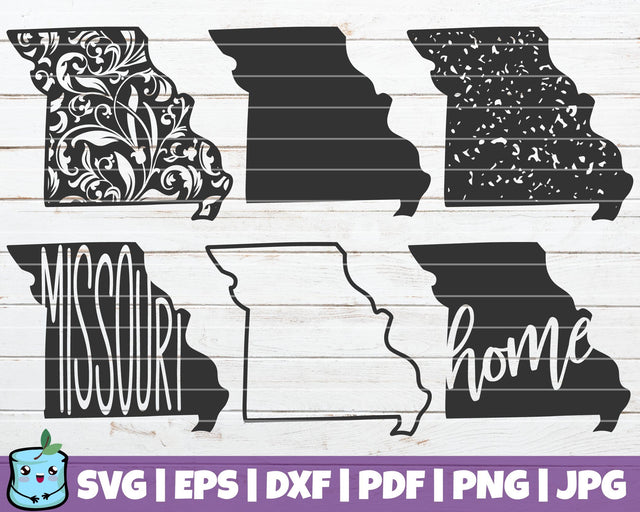 Missouri State SVG MintyMarshmallows 