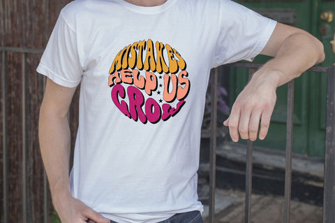 Mistakes Help Us Grow Sublimation SVGArt 