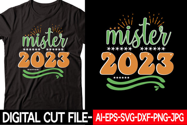 mister 2023 SVG cut file SVG Blessedprint 